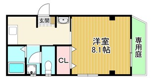 コンフォートワンの物件間取画像